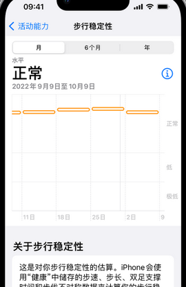 高埗镇iPhone手机维修如何在iPhone开启'步行稳定性通知'