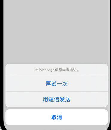 高埗镇apple维修iPhone上无法正常发送iMessage信息