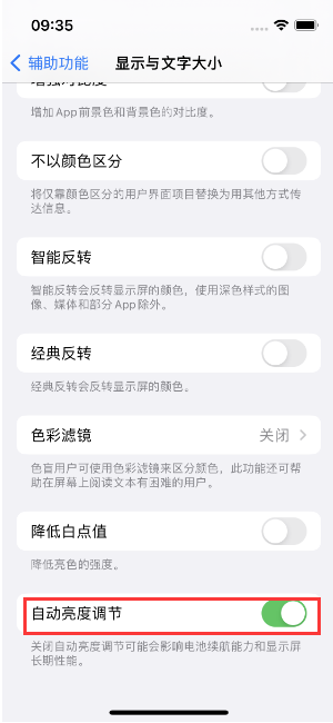 高埗镇苹果15维修店分享iPhone 15 Pro系列屏幕亮度 